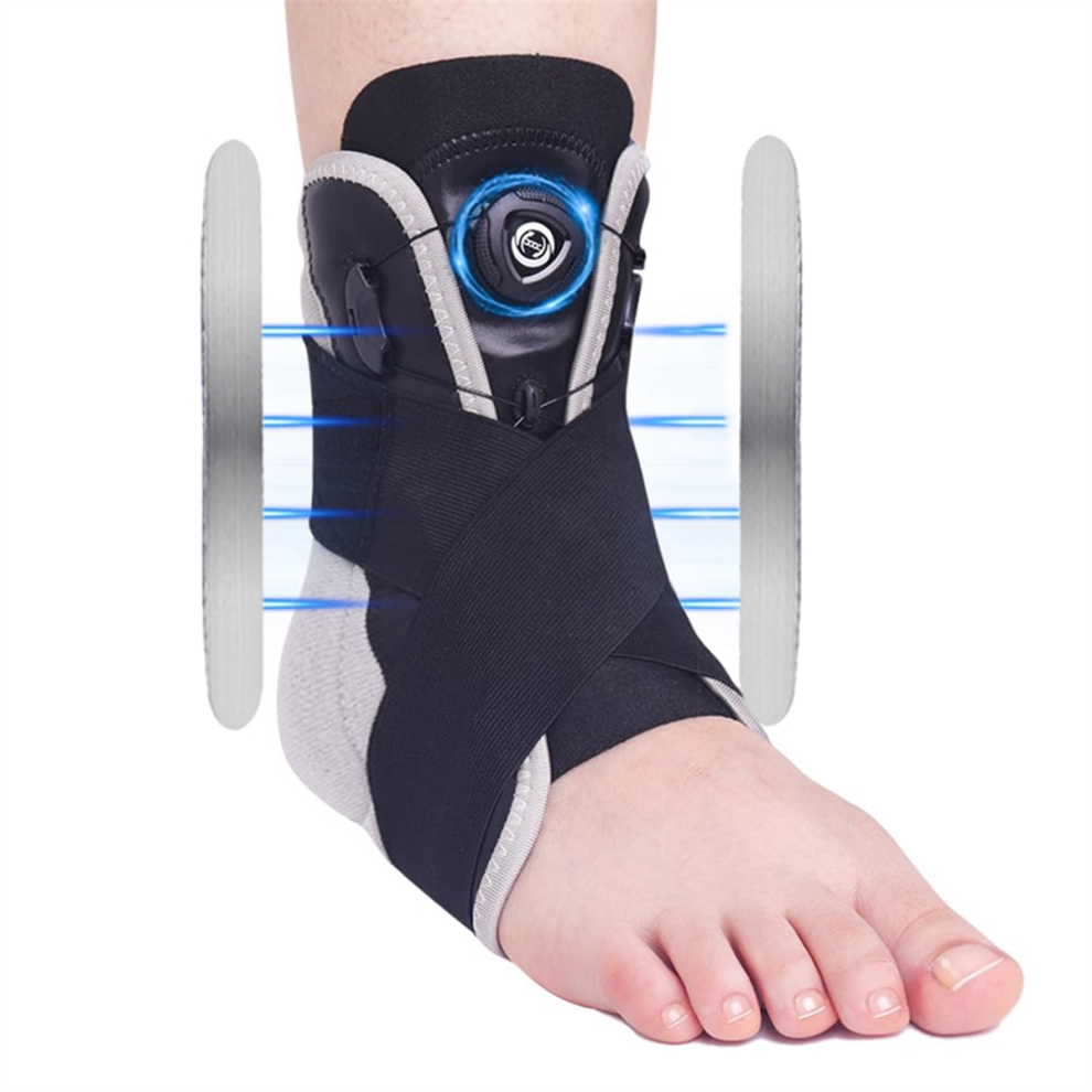 Merkkitã¶N Ankle Brace Adjustable Knob Maximum Metal Ankle Support Brace