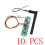 10 τεμάχια ασύρματης πλακέτας πομποδέκτη DMX 512 2.4Ghz 2 σε 1 4