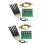 10 τεμάχια ασύρματης πλακέτας πομποδέκτη DMX 512 2.4Ghz 2 σε 1 3