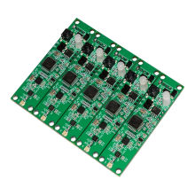 Transmissor e receptor DMX 512 sem fio de 2,4 GHz com 10 peças, PCB, módulo 2 em 1