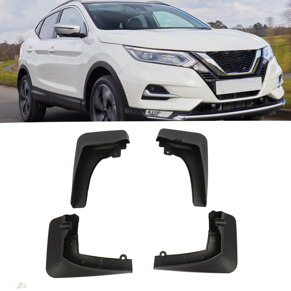 4Pcs Wheel Mud Flaps For X5 M Sport G05 Impact Guard Black 8751346630094