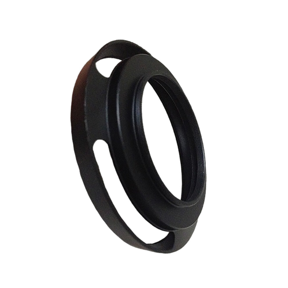 Hollowed Out Lens Shade Cover Camera Lens Hood-37Mm Black 7732000025082