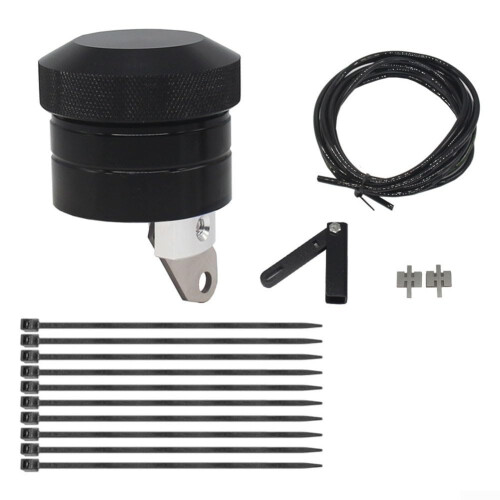 Motorcycle Chain Lubricator Oiler System for Enhanced Lubrication, Black Modified Accessories for All Models