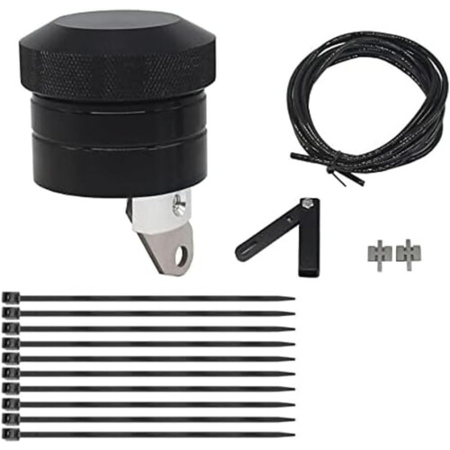 Motorcycle Chain Lubricator Oiler System for Enhanced Lubrication, Black Modified Accessories for All Models 1