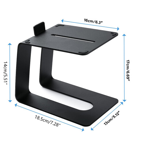 Desktop Speaker Stand for Desk Speaker, Studio Speaker Riser 2
