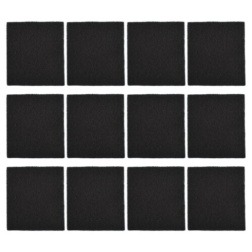 12pcs Litter Box Filters Activated Carbon Deodorizers