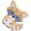 4 Pieces Animal Nursery Decor Fox Ornament Desktop 3