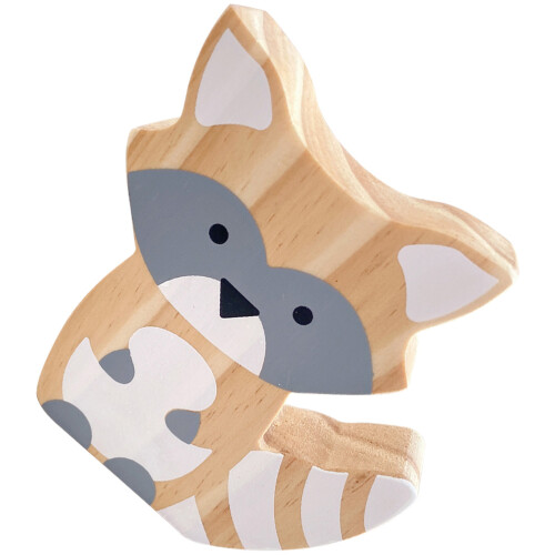 4 Pieces Animal Nursery Decor Fox Ornament Desktop 2
