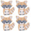 4 Pieces Animal Nursery Decor Fox Ornament Desktop 7