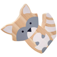 4 Pieces Animal Nursery Decor Fox Ornament Desktop