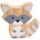 4 Pieces Animal Nursery Decor Fox Ornament Desktop 2