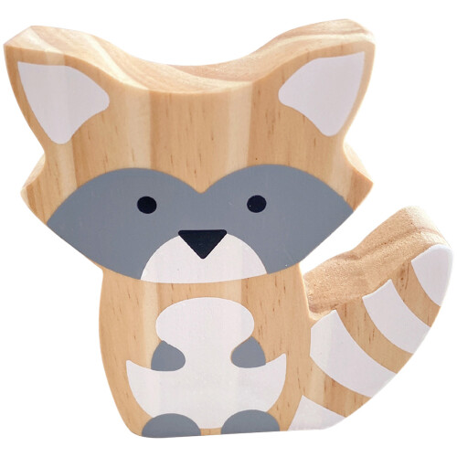4 Pieces Animal Nursery Decor Fox Ornament Desktop 1