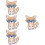 4 Pieces Animal Nursery Decor Fox Ornament Desktop 9