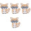4 Pieces Animal Nursery Decor Fox Ornament Desktop 5