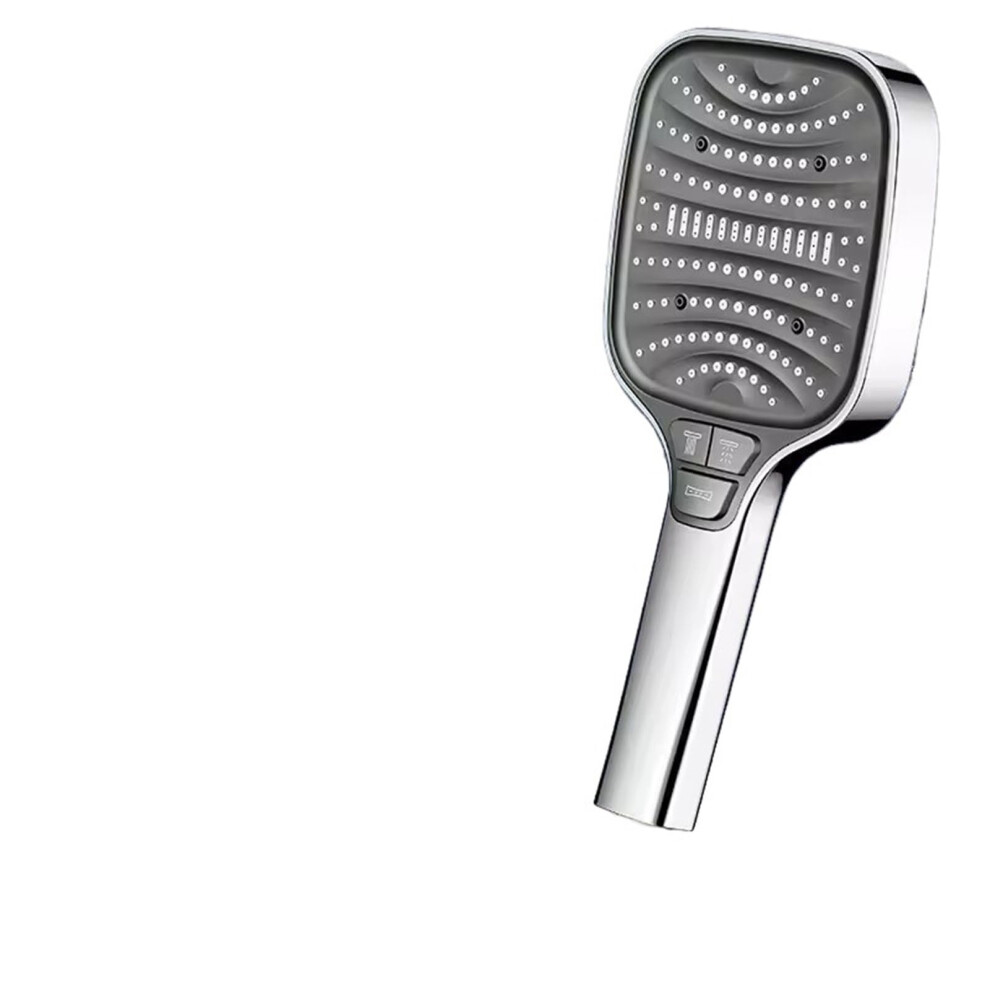 Shower Head Adjustable 8 Mode Rainfall Showerhead High Pressure Large Flow Water Saving Mixer Silver Bathroom Accessory 6447073455391