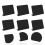12 Pcs Small Message Board Acrylic Blackboard Wedding Tabletop Decor 10