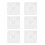6 Pcs Filter Replacement For Fish Tank Filters Tanks Aquarium Divider 7
