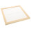 Picture Frames Beige Wood 1set 11in Square 10