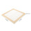 Picture Frames Beige Wood 1set 11in Square 2