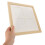 Picture Frames Beige Wood 1set 11in Square 7