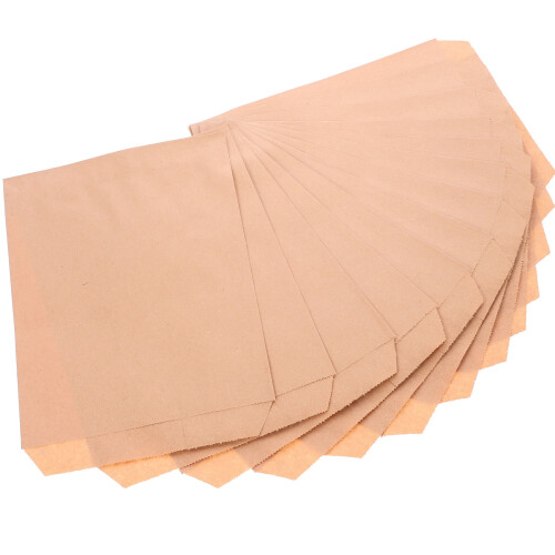 100pcs Kraft Paper Bag Gift Candy