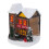 2 Pack Mini House Ornament Miniatures Decor Christmas Decorations 9