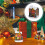 2 Pack Mini House Ornament Miniatures Decor Christmas Decorations 10