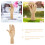 4pcs Flexible Joint Wooden Hand Model Puppet 11
