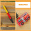 1 Set Fire Truck Pinatas with Blindfold Bat and Confetti 9