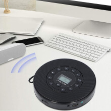 Portable CD Player with Built-in Speaker 5hr Play & 2000mAh Battery