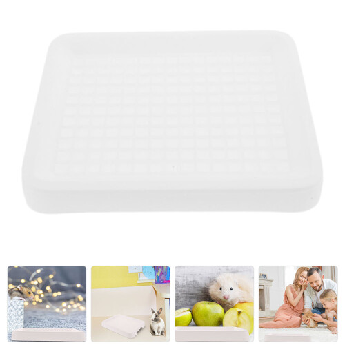Small Animal Potty White Plastic 1 Set Park 1