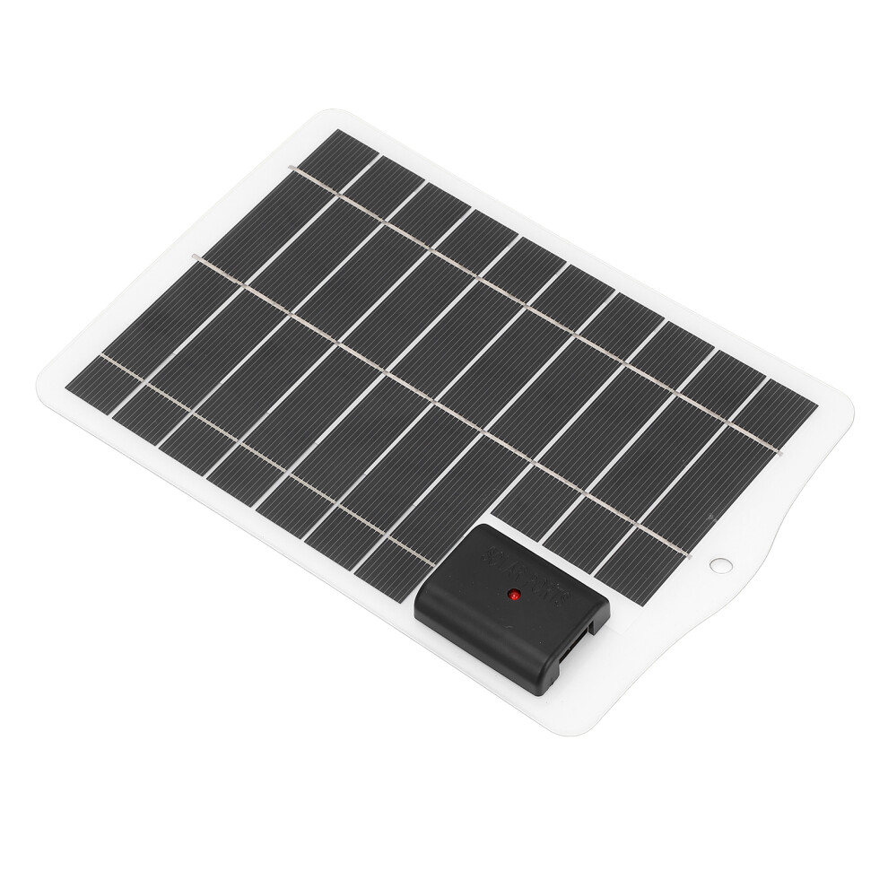 3.5W 5V Monocrystalline Solar Charger Portable Panel White 5091346634467