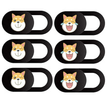 6Pcs Khaki Laptop Phone Webcam Cover ABS Camera Slide Privacy Blocker