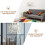 1pc Eye Shape Wall Mirror Nordic Design Decor (Khaki) 10