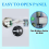 Safe Lock Replacement, Zinc Alloy Keypad Lock with Solenoid Access 4