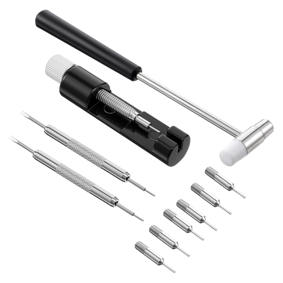 Watch Link Removal Kit With Hammer, Watch Band Sizing Tool 4713049678074