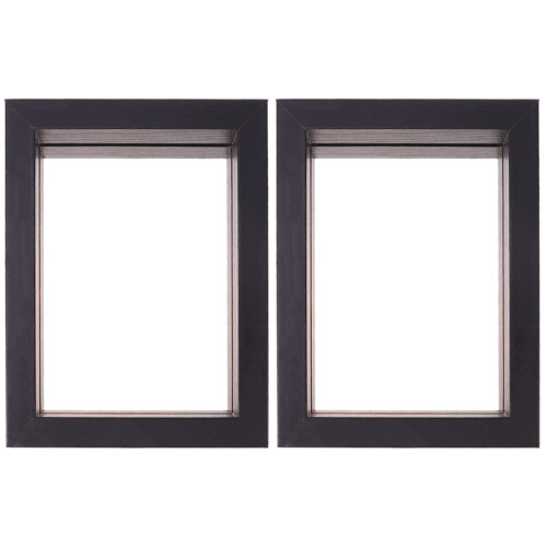 Set Of 2 Flower Frame Double Sided Photo Frames Decorative Specimen 1