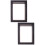 Set Of 2 Flower Frame Double Sided Photo Frames Decorative Specimen 7