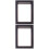 Set Of 2 Flower Frame Double Sided Photo Frames Decorative Specimen 5