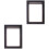 Set Of 2 Flower Frame Double Sided Photo Frames Decorative Specimen 3