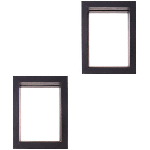 Set Of 2 Flower Frame Double Sided Photo Frames Decorative Specimen 2