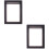 Set Of 2 Flower Frame Double Sided Photo Frames Decorative Specimen 6