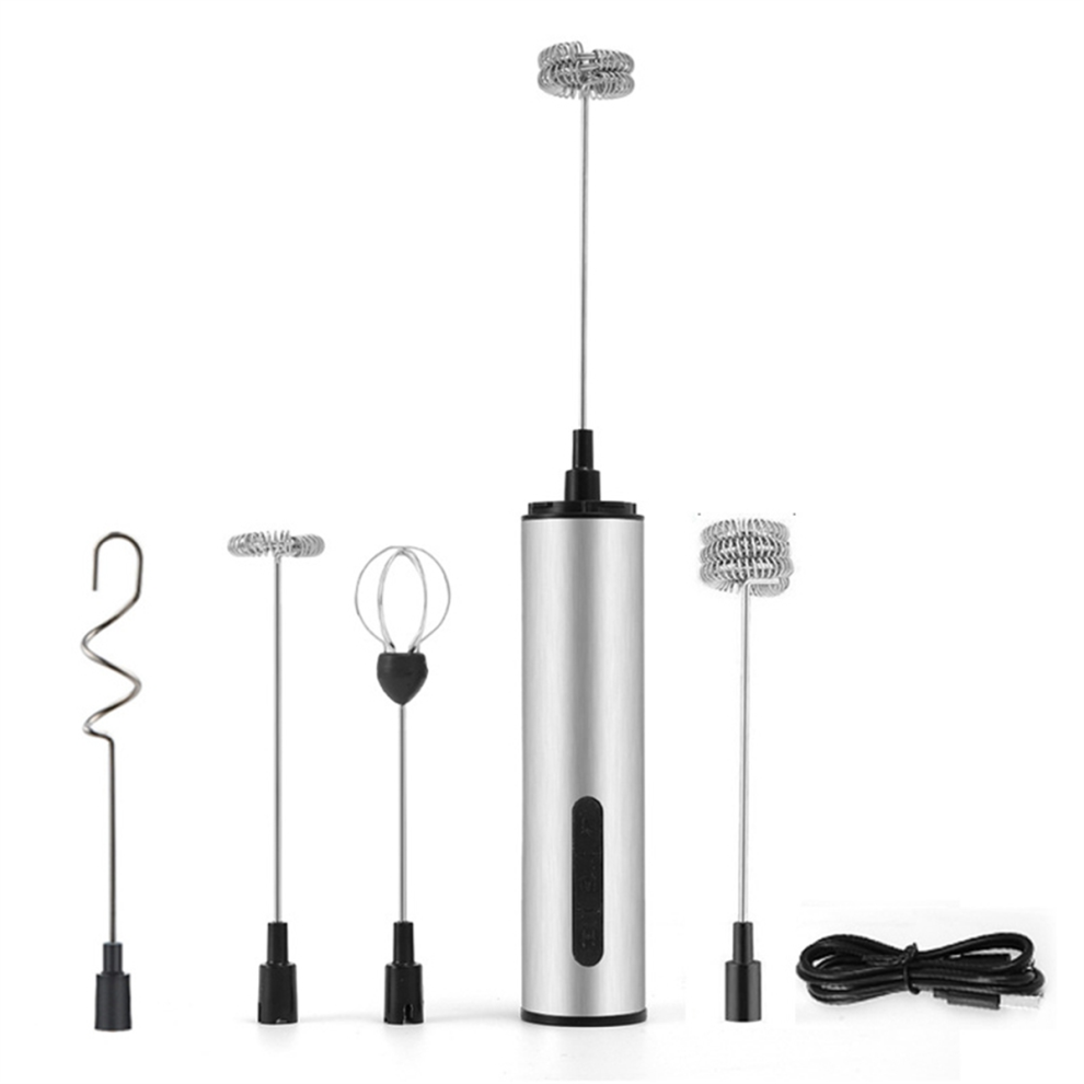 Rechargeable Milk Frother,Handheld Electric Foam Maker 4713049679378