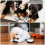 Pet Training Bells Abs Black And White 3-Pcs 10