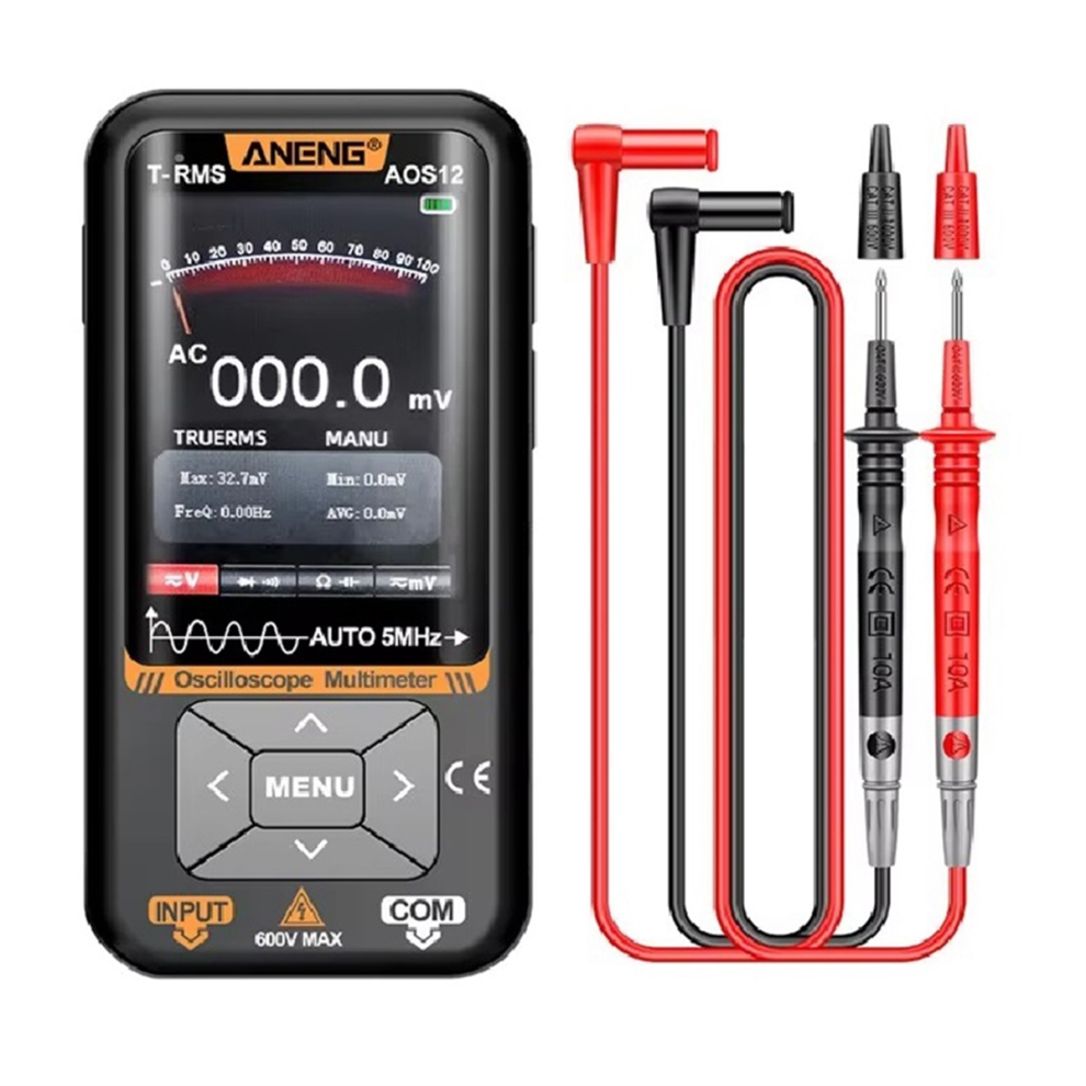 Aos12 2-In-1 Oscilloscope Multimeter 5Mhz 48Msa/S Sampling 4713049681159