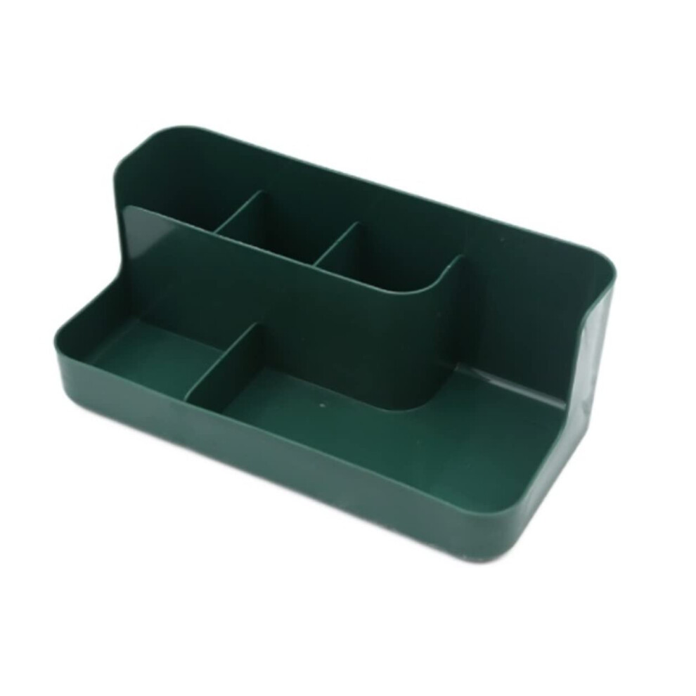 Makeup Organizer Cosmetic Storage Box for Dressing Table - Versatile Desktop Organizer with Multiple Compartments in Clear Acrylic