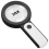 Magnifying Glass with Light, 30X Handheld 18LED Cold and Warm Light 1