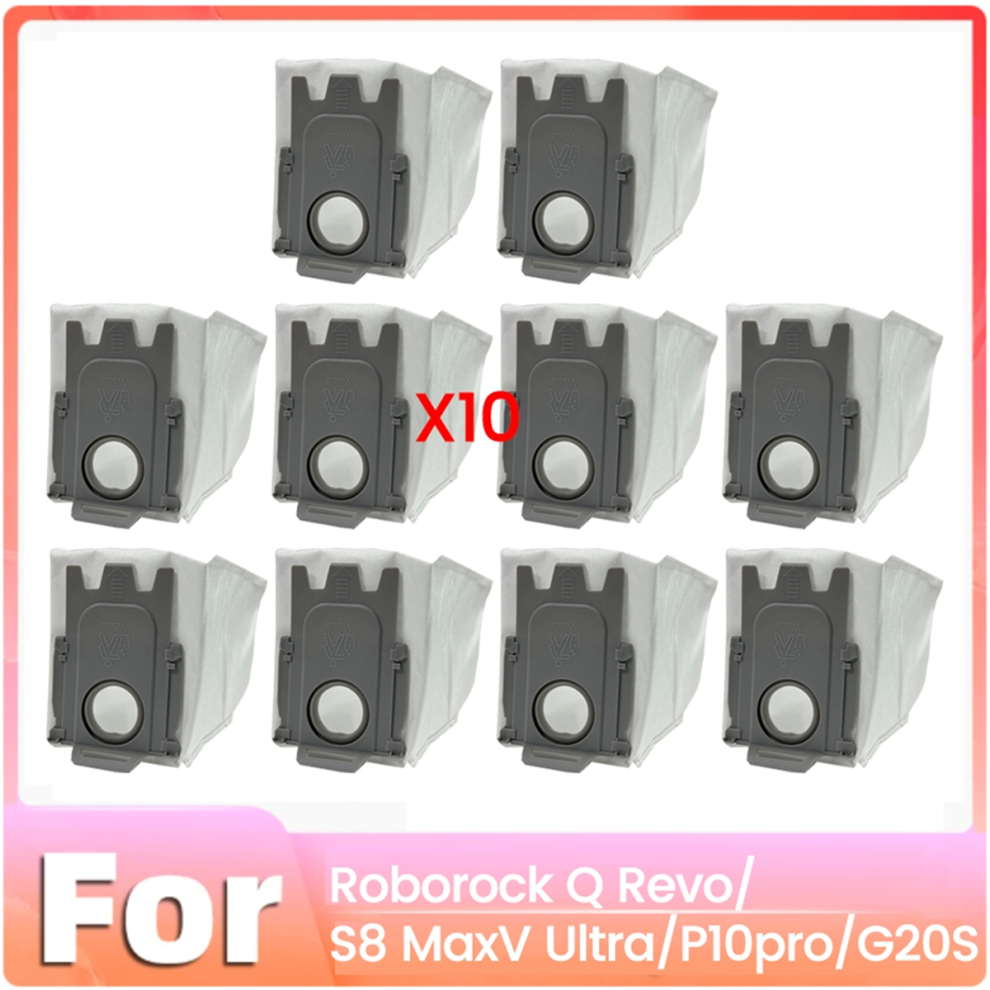 Dust Bag Replacement Robot Vacuum Cleaner Accessories 10Pcs 4713049681661