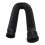 Durable PE Rain Gutter Extender with Splash Prevention - Black Adjustable 1