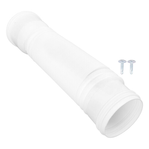 White Rain Gutter Downspout Extender 1.5 m Flexible PE Drainage Solution 1